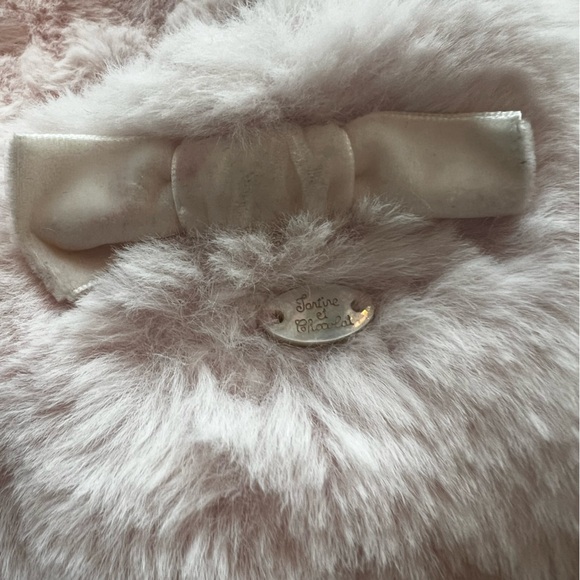 Pink faux fur jacket girls NEW - Picture 3 of 8